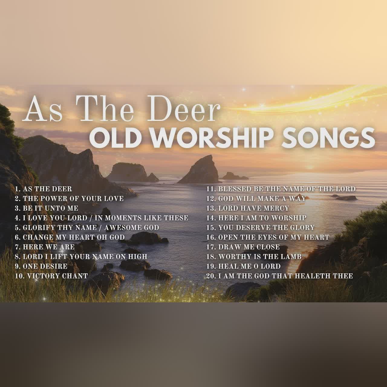 Best Old Worship Songs from the 80s & 90s | As The Deer Panteth for the Water cover art