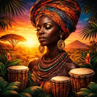 Afro House Spiritual Desert Groove cover art