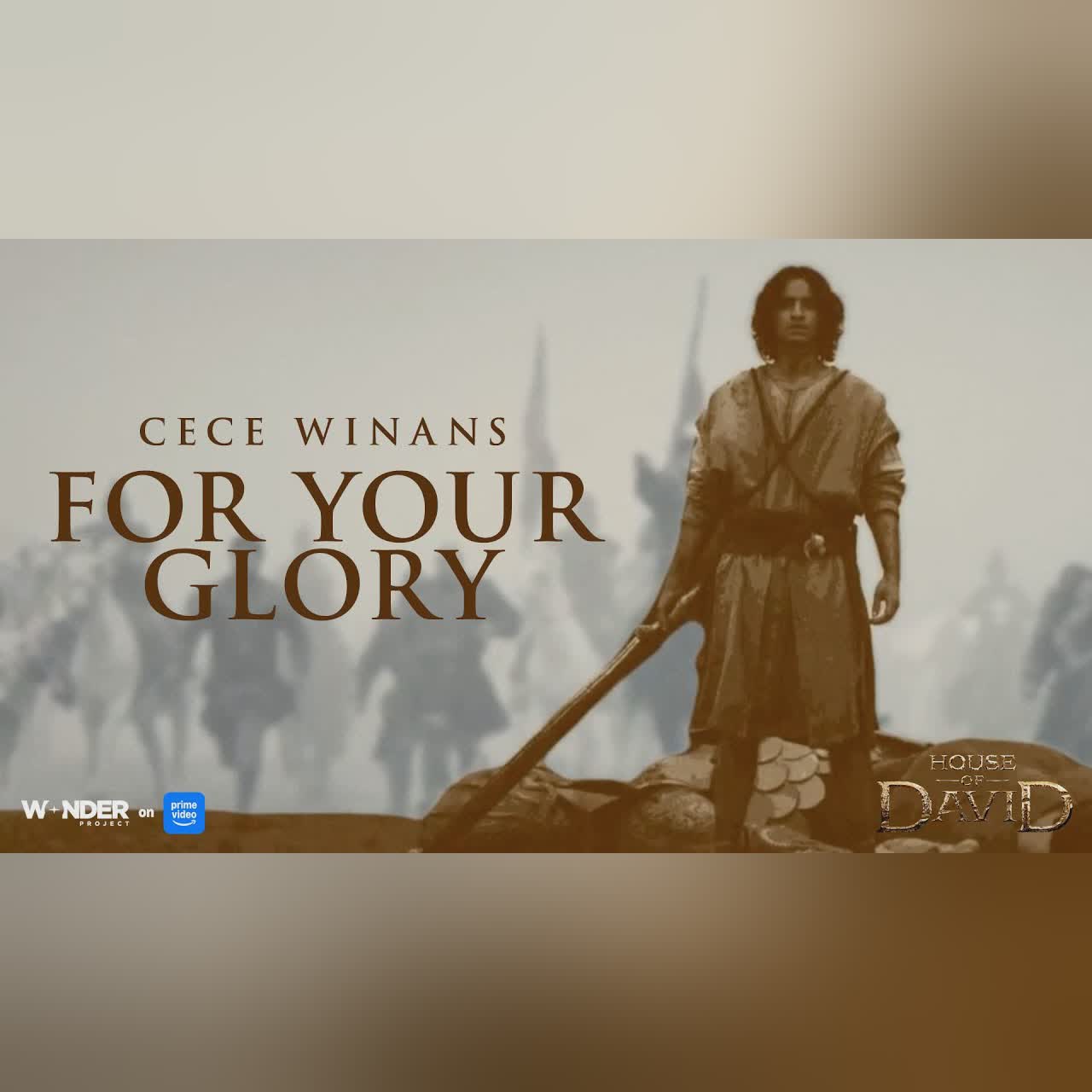 CeCe Winans – For Your Glory (Official Lyric Video) | Music Inspired by House of David [Season 2] cover art