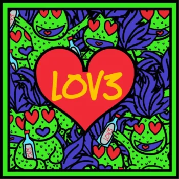 LOV3 ft. Tokei cover art