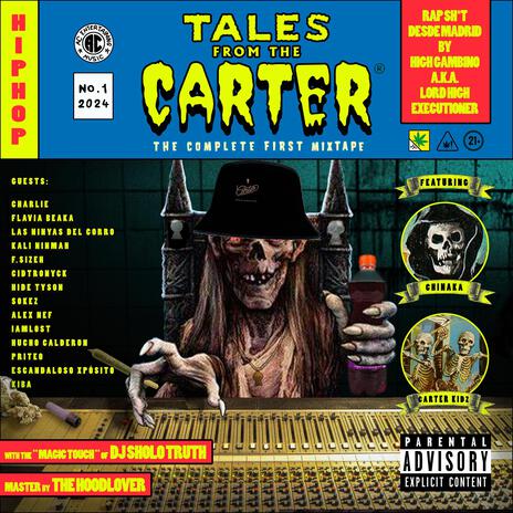 Hucho Calderon 16 Barras De Terror ft. Hucho Calderon & IAMLOST cover art