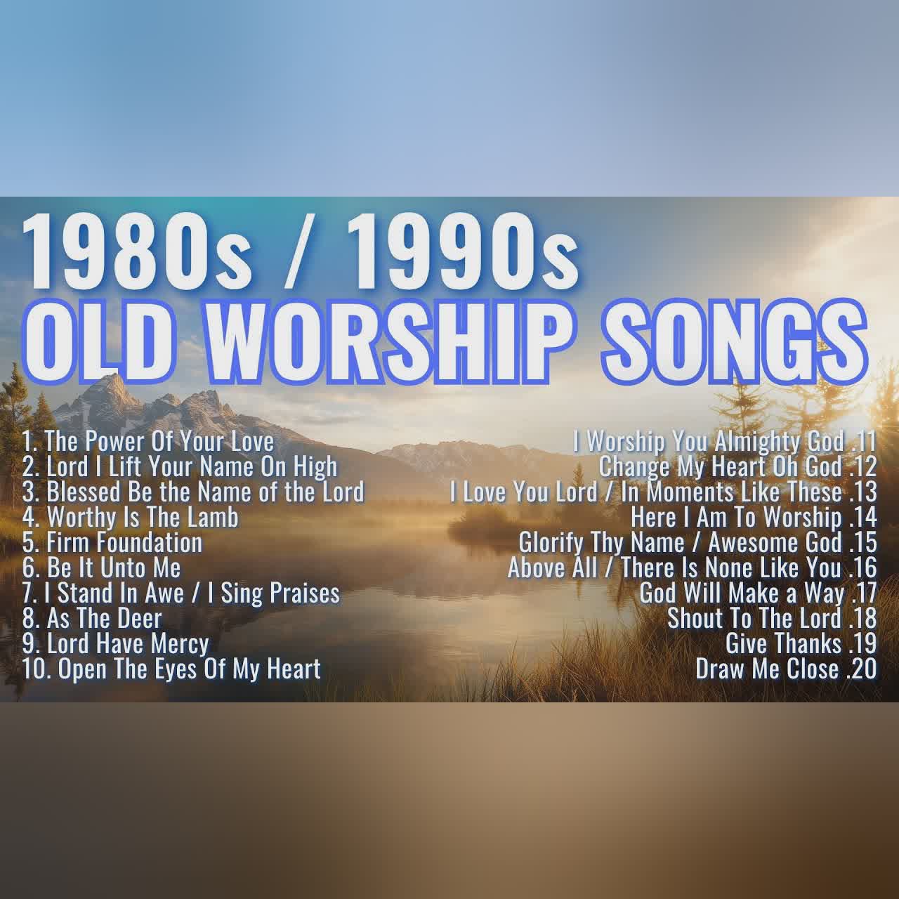 Classic Christian Songs We Love | 80s and 90s Praise and Worship Music | Gospel Playlist cover art