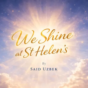 We shine At St Helen's cover art