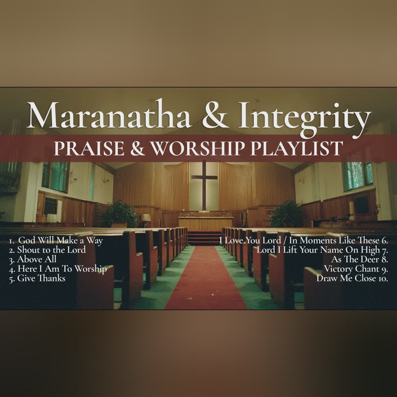 Timeless Praise Choruses of the 80s & 90s | Maranatha! & Integrity Music Praise and Worship Playlist cover art
