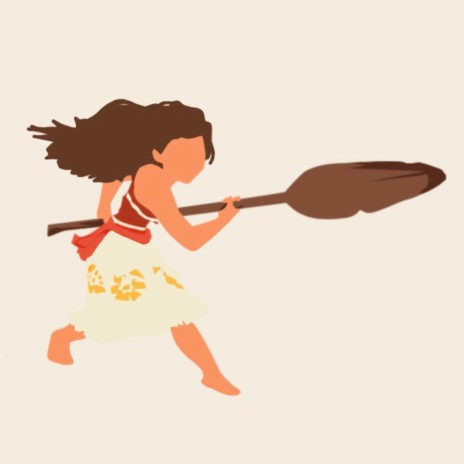 How far I'll go Moana but Lofi cover art
