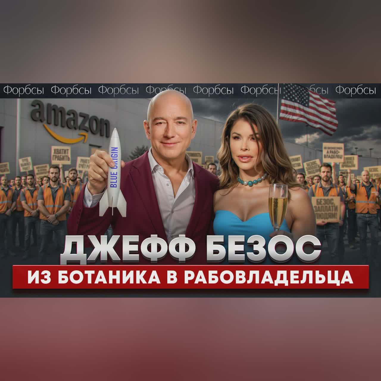 Скандалы, космос и развод на миллиарды: Джефф Безос cover art