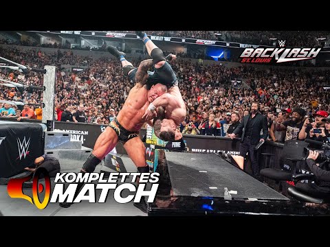 KOMPLETTES MATCH: John Cena vs. Randy Orton | Undisputed WWE Championtitel Match: Backlash 2025