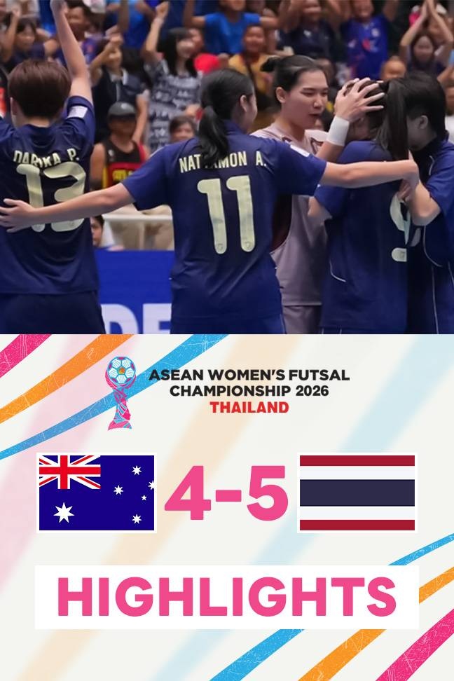 ASEAN Women's Futsal Championship 2026 - Highlight Australia vs Thailand