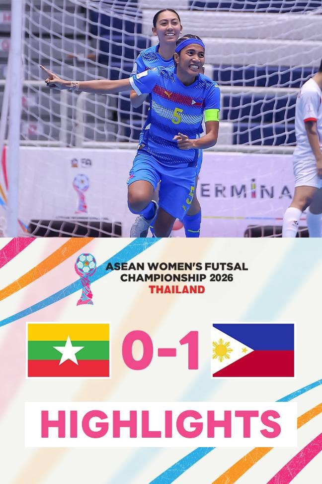 ASEAN Women's Futsal Championship 2026 - Highlight Myanmar vs Philippines