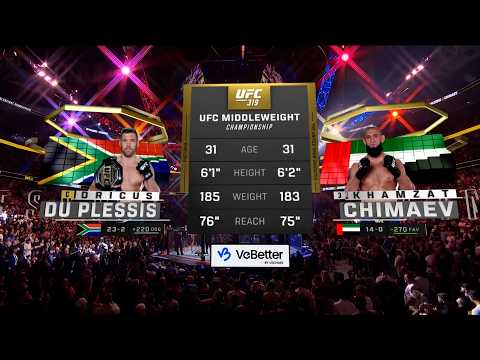 Dricus Du Plessis x Khamzat Chimaev | LUTA COMPLETA | UFC 328