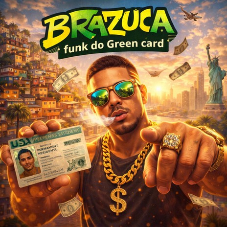 Brazuca, funk de green card