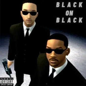 Black on black cover art