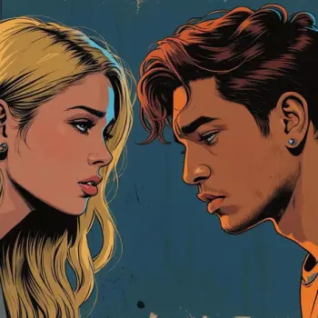 The break-up cover art