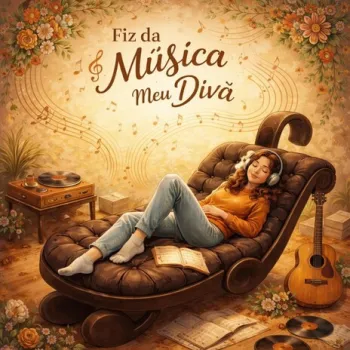 Fiz da música meu divã cover art