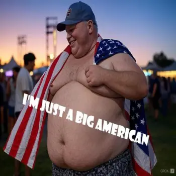 I'm just a big american cover art