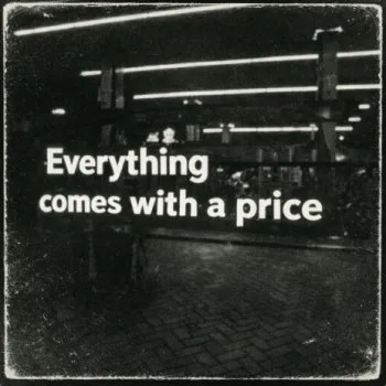 Everything comes with a price cover art