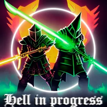 Hell in progress ft. paindur cover art