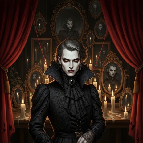 Velvet Oblivion (gothic music,dark gothic music) cover art