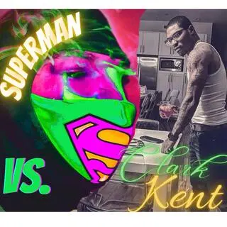 Superman VS Clark Kent cover art