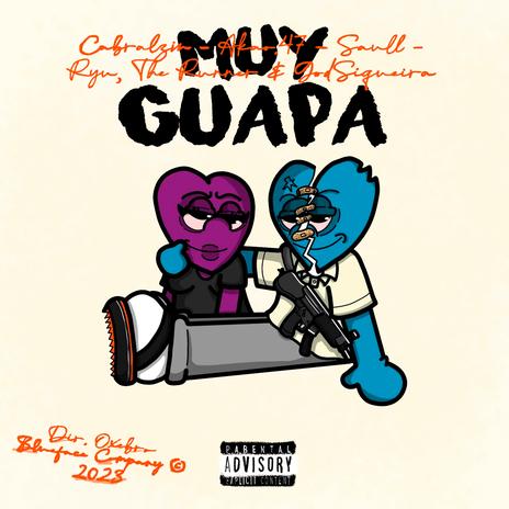 MUY GUAPA ft. akao.47, Godsiqueira, YG Saull, Ryu, the Runner & éoTGL cover art