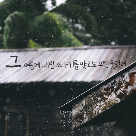 Shower in the summer we smiled (inst.) cover art