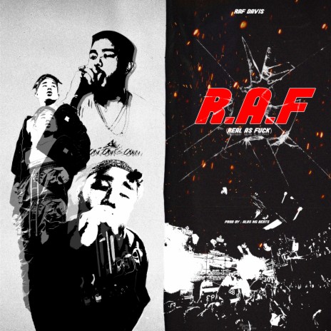 R.A.F (Real As Fuck) cover art