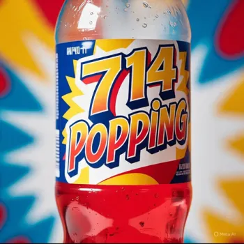 714 POPPING ft. BLUFF cover art