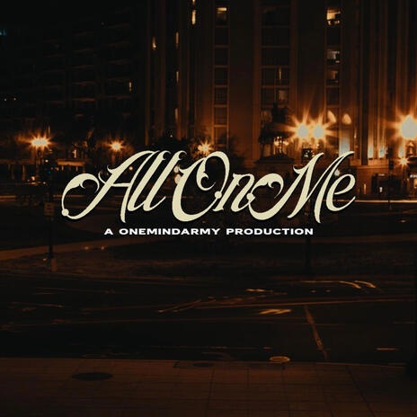 All On Me cover art