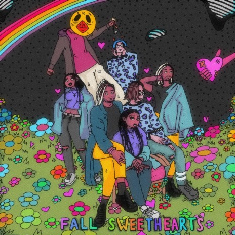 Fall Sweethearts (feat. PrayFuckGrow, Jordan Blair & Háj) cover art