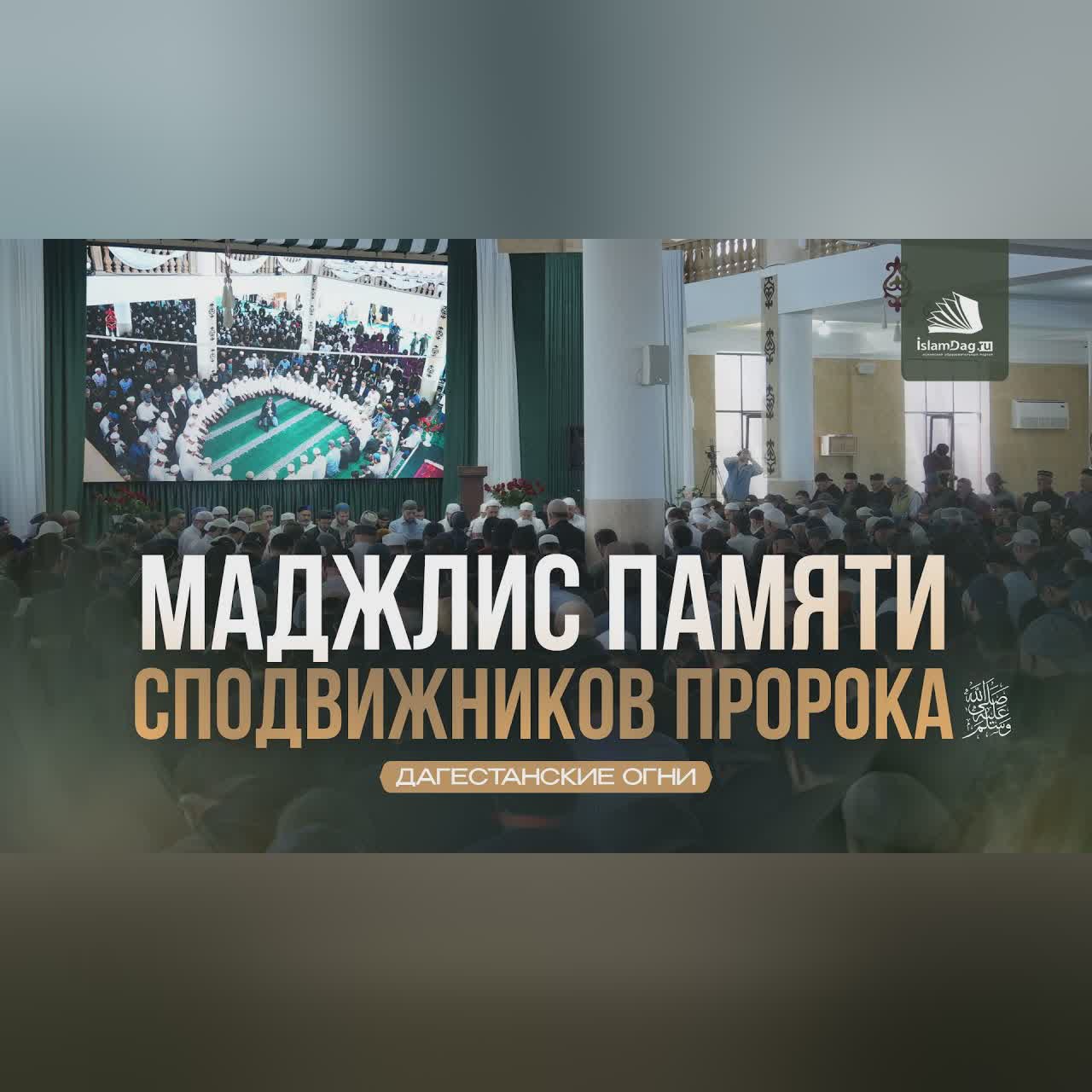 МАДЖЛИС ПАМЯТИ СПОДВИЖНИКОВ ПРОРОКА ﷺ cover art