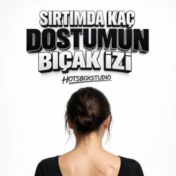 SIRTIMDA KAÇ DOSTUMUN BIÇAK İZİ... cover art