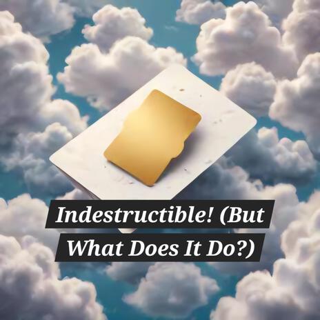 Indestructible! (But What Does It Do?) cover art