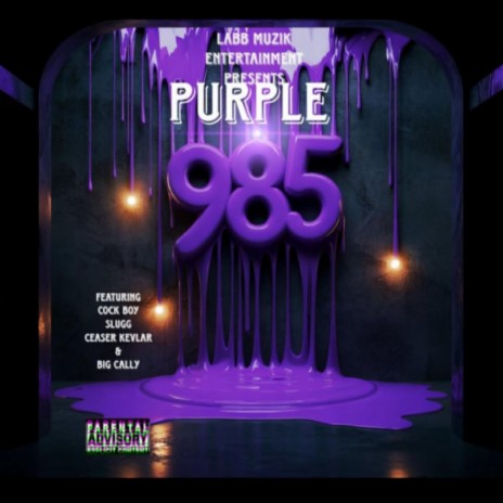 PURPLE 985 ft. SLUGG, CEASER KEVLAR & BIG CALLY cover art
