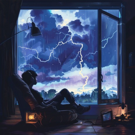 Melodic Storm's Intensity ft. LWD Rain & 432Hz Powerful Miracle Tones cover art