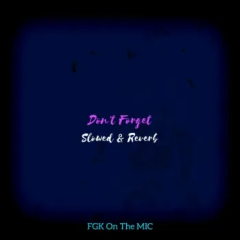 Don't Forget (Slowed & Reverb) cover art