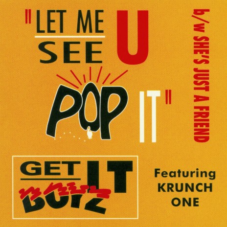 She's Just A Friend cover art