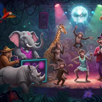 Zoo party cover art