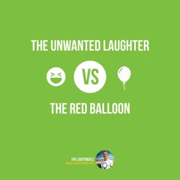 The Unwanted Laughter Vs The Red Balloon cover art