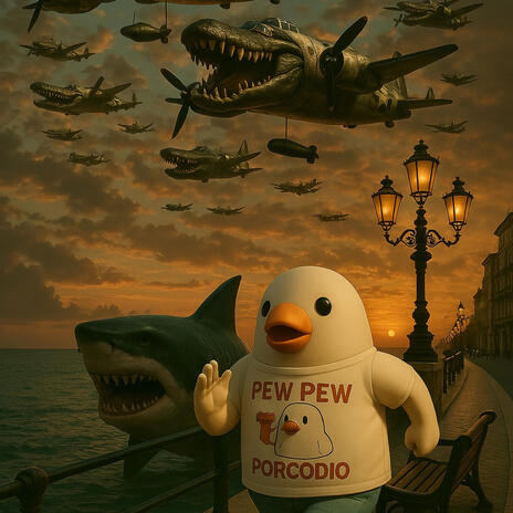 Porcodio Luxury Pew Pew Bombardiro Crodilo cover art