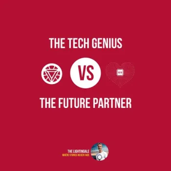 The Tech Genius vs The Future Partner cover art