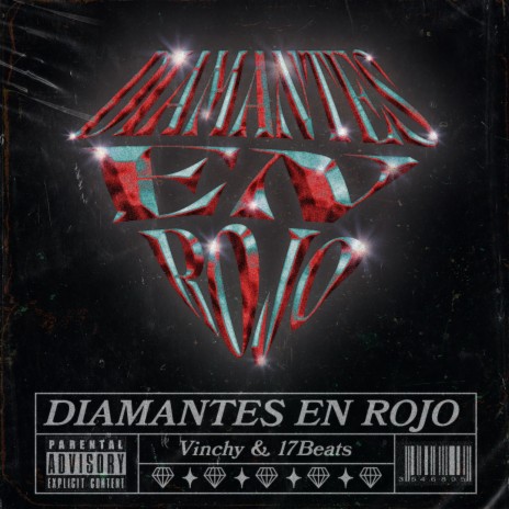 Diamantes en rojo (feat. 17Beats) cover art