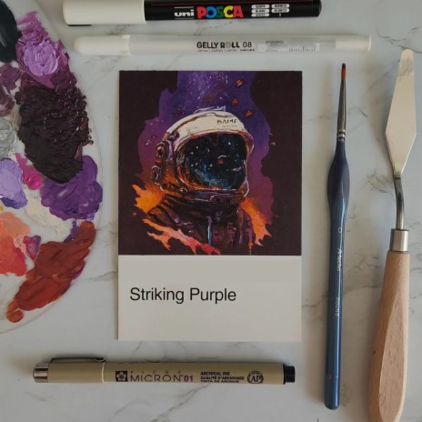 Striking Purple cover art
