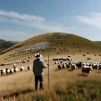 Sheep, Hills and Sky cover art