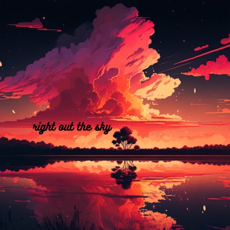 right out the sky