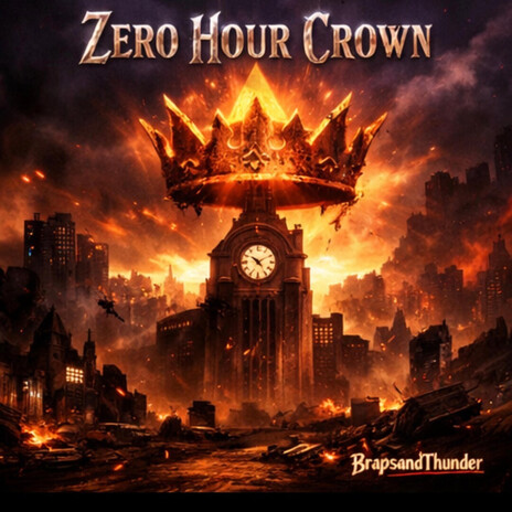 Zero hour crown (Last night over Sydney Part 3) cover art
