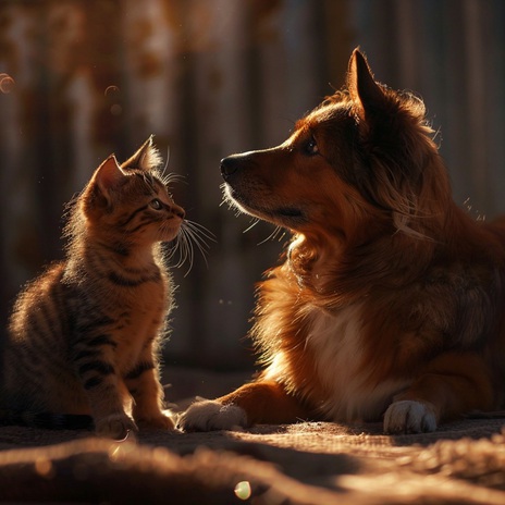 Soft Pet Beats Serenade ft. Sunday Morning Music & Binaural Canvas Outdoors Sounds