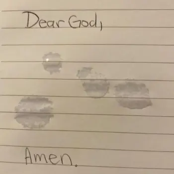 Dear God. cover art