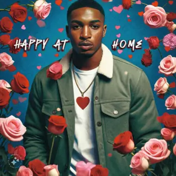 Happy at home (Acoustic Version) cover art