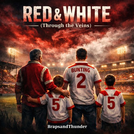Red and White (Through the veins) cover art