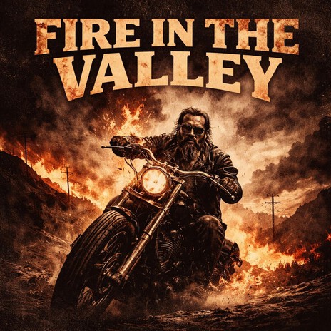 Fire in the valley cover art